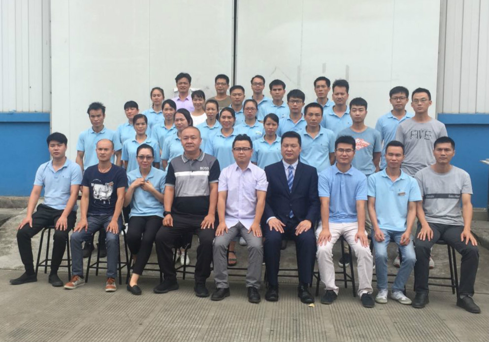 贵州大学高级教育培训中心组织的广西柳州溯联塑胶有限公司专题培训项目总结会